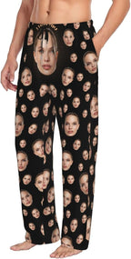 Custom Pajama Pants with Face customized PJ Pants Christmas Valentine gifts - Image 5