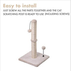 MECOOL Cat Scratching Post Premium Basics Kitten Scratcher Sisal Scratch Posts - Image 7