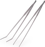 VORESTIC Straight and Curved Aquarium Tweezers Set 18 Inch, Stainless Steel - Image 9