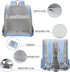 Texsens Pet Backpack Carrier for Small Cats Dogs | Ventilated Design, Safety - Image 4