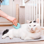 Leo's Paw The Original Pet Hair Removal Massaging Shell Comb Soft Deshedding - Image 7