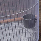 Bird Cage Seed Catcher, Large Airy Gauze Seeds Bird Cage Cover Guard Adjustable - Image 5