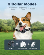 2-in-1 Dog Shock Collar & Dog Bark Collar - Image 2