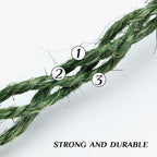 Green Sisal Rope 1/4 Inch by 164-Feet - Image 3