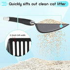 Stainless Steel Cat Litter Scoop, Metal Cat Litter Scoop, Kitty Metal Scooper - Image 4