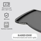 OHMO Dog Food Mat w/Residue Collection Pocket Silicone Pet Feeding Mat - Image 4