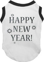Petitebella Bling Happy New Year Puppy Dog Shirt by Petitebella