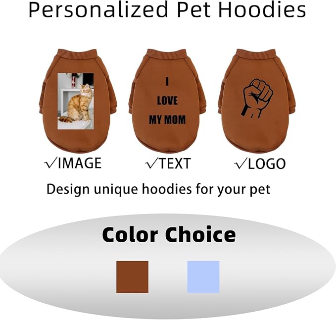 Custom Dog Hoodie, Personalized Sweatshirt - Image 4