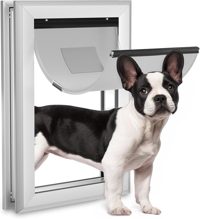Ownpets Aluminum Dog Door, Pet Door by Ownpets