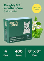Earth Rated Pet Wipes for Dogs and Cats, Hypoallergenic, 3-in-1 Cleaning - Image 8