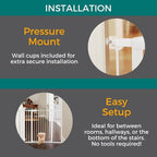 MYPET North States Extra Tall & Wide Walk Thru EasyPass Pet Gate - Image 3