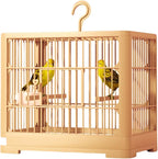 2025 New Carry Cage for Parakeet Portable 30x23x26cm Bird Travel Carrier Cage by Unknown