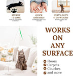 Cat Wand Toy Cat Fishing Pole Toy Cats Feather Toys Suction Cup - Image 3