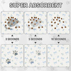 Dog Food Mat for Pet Cat Food Mat, Non-Slip Cat Pet Feeding Mats for Floor - Image 4