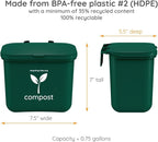 Small Green Compost Bin Container - Image 5