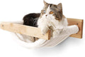 FUKUMARU Cat Hammock Wall Mounted, Kitty Beds and Perches, Wooden Cats Furniture by FUKUMARU