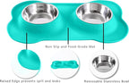 Hubulk Pet Dog Bowls 2 Stainless Steel Dog Bowl - Image 3