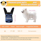 Inspack Dog Backpack Carrier/Cat Carrier, Adjustable Pet Front Carriers Travel - Image 2