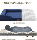 Bedfolks Orthopedic Dog Bed, Waterproof Dog Sofa Bed - Image 2