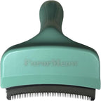 Pet Deshedding Tool with Curve Blade, Cat Grooming Brush, Tight V-shaped Teeth by Unknown