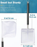 Pawfly Aquarium Shrimp Net 3 Inch Tiny Fish Tank Net - Image 4