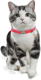 THAIN Leather Cat Collar with Bell Breakaway- Adjustable, Retro Bell fit Most - Image 6