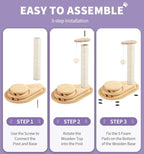 Made4Pets Cat Scratching Post Cat Scratcher Kitten Toys - Image 8