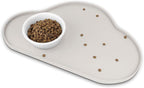 Ptlom Dog Food Mat Anti-Slip Dog Bowl Mats by PTLOM