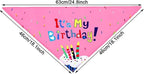 Pet Birthday Party Set, Dogs Bandana and Dog Birthday Hat - Image 8