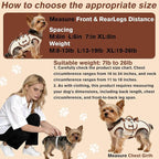 Dog Backpack Carrier for Small Dogs, Dog Lift Harness Adjustable Padded - Image 3