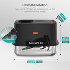 Enclosed Stainless Steel Cat Litter Box - Image 2