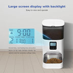 Automatic Cat Feeder, 4L Cat Food Dispenser - Image 8
