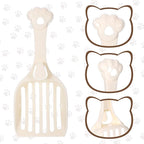 Cat Litter Scoop, Durable Plastic Kitty Litter Sifter Scooper - Image 4