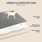 Luciphia Waterproof Pet Blanket, Liquid Pee Proof Dog Blanket - Image 4