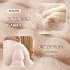 Self-Warming Dog Bed, Plush Faux Fur Mat - Image 7