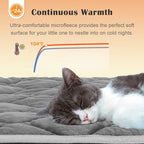 ULIGOTA Self-Warming Cat Bed and Heating Mat - Image 3