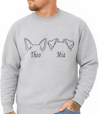Custom Dog Mom Shirt for Women Pet Ears Sweatshirt - Image 7