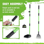 MXF Dog Pooer Scooper Set, 2 in 1 Pet Poop Scooper - Image 4