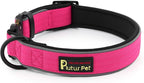 Plutus Pet Tactical Dog Collar, Reflective, Adjustable Heavy Duty Dog Collar by PLUTUSPET
