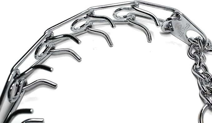 Herm Sprenger Prong Dog Training Collar, 3.2mm x 23in Medium, Ultra-Plus Chrome - Image 6
