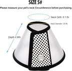 Depets Adjustable Recovery Pet Cone E-Collar - Image 4