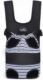 Dog Front Carrier Backpacks for Small Dogs, Legs Out Pet Carrier Sling Backpack by Petshome
