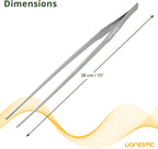 VORESTIC Straight Aquarium Tweezers 15 Inch, Stainless Steel Long Tweezers - Image 2
