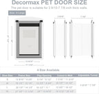 Dog Door for Wall, Steel Dog Door - Image 5