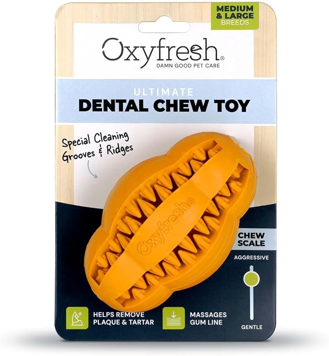 Oxyfresh Dog Dental Chew Toy by Oxyfresh