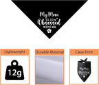 My Mom is so Obsessed with Me Dog Bandana Dog Mom Gifts Mother's Day birthday - Image 3