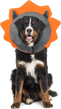 IEUUMLER Inflatable Recovery Dog Collar, Protective Donut Cone, Adjustable Soft by IEUUMLER