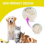 4 Pack Dog Grooming Brush, Premium Soft Silicone Pet Bath Brushes - Image 7