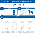 PetSafe Freedom Aluminum Pet Door - Image 8