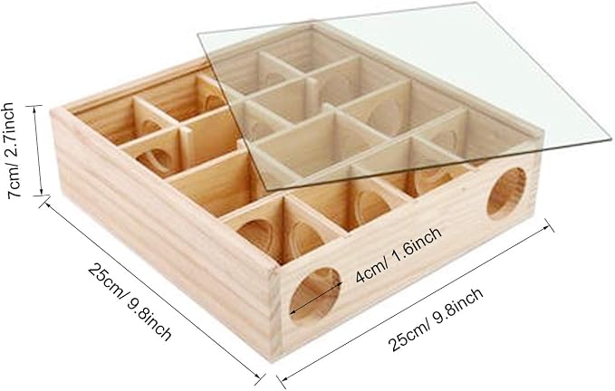 Allazone Wooden Maze Tunnel Toy - Image 3